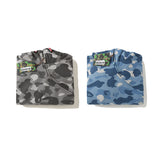 Bathing Ape Hoodie Zip Honeycomb Camo Kangaroo Pocket Sweater Pullover