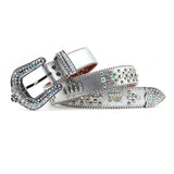 Hip-hop punk rhinestone belt rhinestone crown