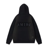 Amiri Hoodie AMI Letter Logo Hot Diamond Printed Hooded Sweater Men and Women