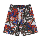 Rhude T Shirt Casual Short Sleeve Shirt Men's and Women's Shorts Shirt