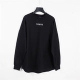 Palm Angle Sweatshirt Palm Angels Letter Print Long Sleeve T-shirt Men and Women Loose