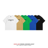 Men's T-Shirts Summer Short-Sleeved T-shirt Men's American Retro Loose