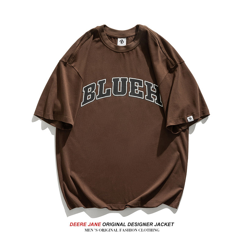 Men's T-Shirts Summer Short-Sleeved T-shirt Men's Loose All-Match Casual