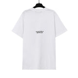 Palm Angels T Shirts Angel Alphabet Slogan Short Palm Sleeve T-Shirt