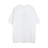 Rhude T Shirt Micro Label Flower Letter Print Pattern Short Sleeve T-Shirt