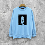 Purple Brand Sweatshirt Loose Crew Neck Sweater