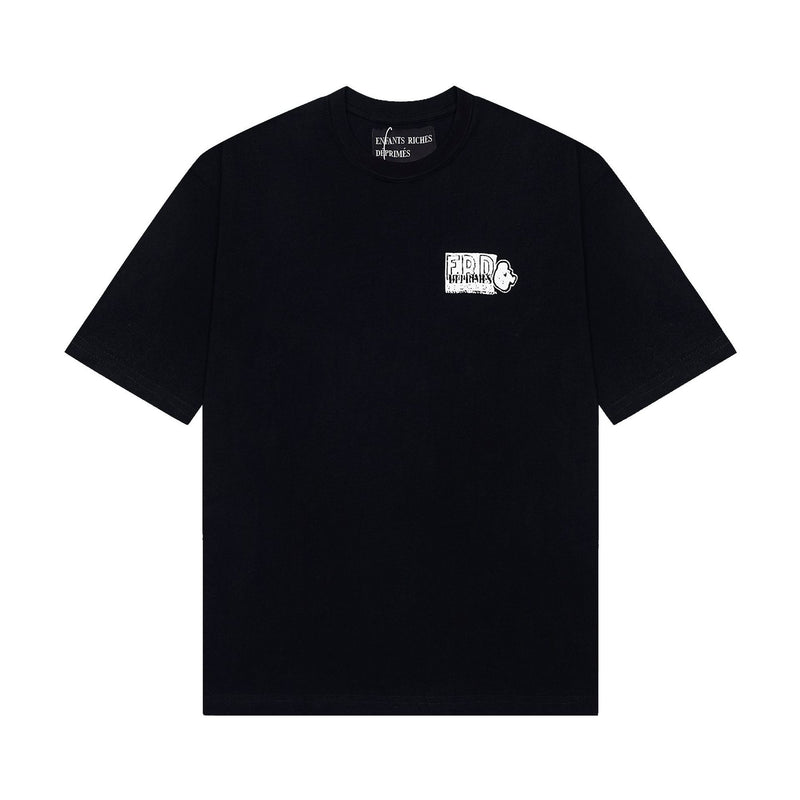 ERD T Shirts Short Sleeve Cartoon Print Loose-Fitting Casual T-shirt Men