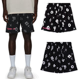 Purple Brand Shorts Summer Print Shorts