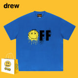 Drew T Shirts Short-Sleeved T-shirt Smiley Face