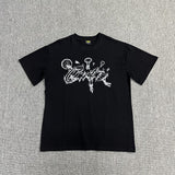 Corteiz T Shirt Short Sleeve Letter Flower