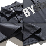 Men T-Shirts Summer Short Sleeve Loose All-Match Casual T-shirt