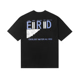ERD T Shirts Cartoon Print Loose-Fitting Casual T-shirt