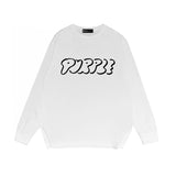 Purple Brand Long Sleeve T-Shirt Fashion Loose Long Sleeve Top