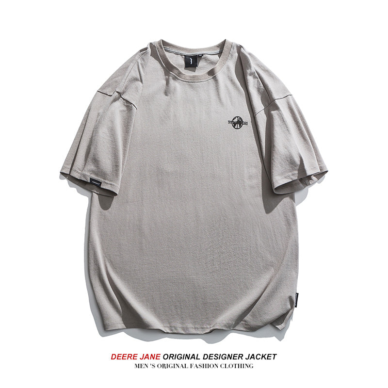 Men's T-Shirts Summer Short Sleeve T-shirt Men's Loose Half Sleeve