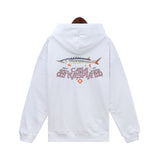 Casablanca Hoodie autumn/winter print hooded sweater for men and women