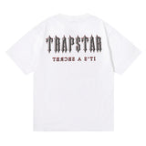 Trapstar T Shirts Trapstar Letter Print Loose Casual Short Sleeve T-Shirt