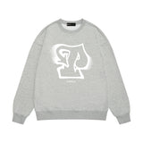 Purple Brand Sweatshirt Loose Crew Neck Sweater