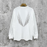 Purple Brand Long Sleeve T-Shirt Fashion Loose Long Sleeve Top