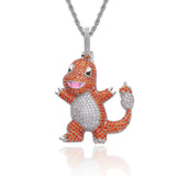 Pok¨¦mon Pendants Little Dragon Hip Hop Necklace