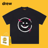 Drew T Shirts Short Sleeve Printed round Neck