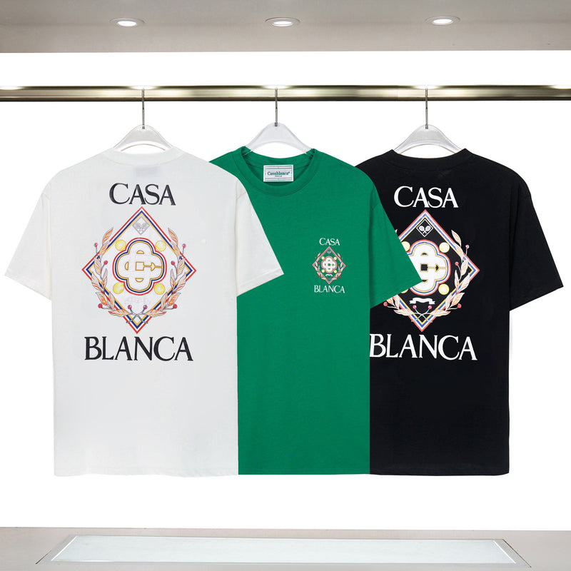 Casablanca T Shirts Fashion Loose Tee