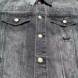 Drew House Jacket Steelstamp Logo Denim Jacket