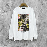 Purple Brand Long Sleeve T-Shirt Fashion Loose Long Sleeve Top