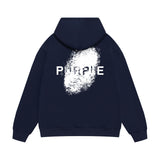 Purple Brand Hoodie Fashion Loose Hooded Sweater