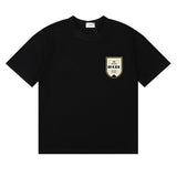 Rhude T Shirt Ski Theme Letter Print Short Sleeve T-Shirt