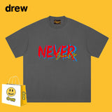 Drew T Shirts Printed Smiley T-shirt Loose