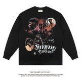 Nba Long Sleeved Shirt Autumn and Winter Jimmy Butler Basketball Star Printed Long Sleeve T-shirt Pure Cotton