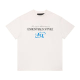 Fog Essentials T Shirts Spring/Summer FOG Letter Pattern Crew Neck Short Sleeves