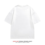 Men T-shirt Summer Cotton Short Sleeve T-shirt Men's Loose Casual