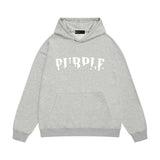 Purple Brand Hoodie Fashion Loose Hooded Sweater
