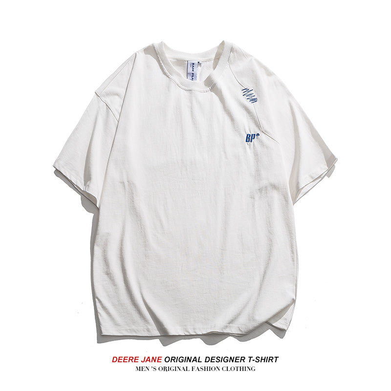 Men's T-Shirts Summer Short-Sleeved T-shirt Men's Loose All-Matching