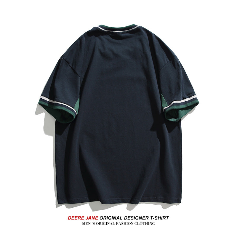 Men's T-Shirts Short-Sleeved T-shirt Men's Top Summer Half Sleeve