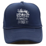 Stussy Hat Sun Cap Summer Print Baseball Cap Casual Sun Cap Outdoor