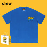 Drew T Shirts Cotton Short-Sleeved Printed T-shirt
