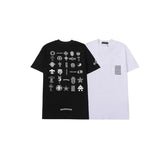 CHH Chrome Heart T Shirts T-Shirts Trendy logo print crew neck short sleeves