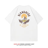 Men's T-Shirts Short-Sleeved T-shirt Men's Summer Wide