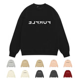 Purple Brand Sweatshirt Loose Crew Neck Sweater