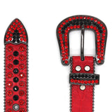 Hip-hop punk rhinestone belt punk full of diamonds