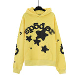 Sp5der Hoodie Star Letters Puff Print