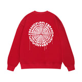 Purple Brand Sweatshirt Loose Crew Neck Sweater