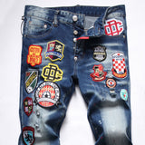 DSQ2 Jeans Ripped Stretch Jeans