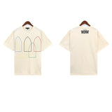Who Decided War T Shirts Who Decided War Washing Water Old High Street Loose Short Sleeves Half Sleeves