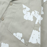Denim Tears Outfit: T Shirt/Shorts (Separate Purchase Options) Shirt Loose Shorts Men and Women Casual Suit