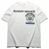 Jesus Is King T Shirt Kanye High Street Loose Youth Couple Men and Women Casual Short Sleeve T-shirt
