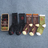 Men socks spring and summer long tube