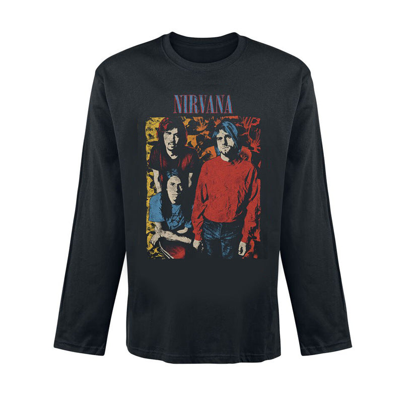 Nirvana Hoodie Cobain Rock Men'S Vintage Sweater